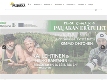 Tablet Screenshot of paljakka.fi